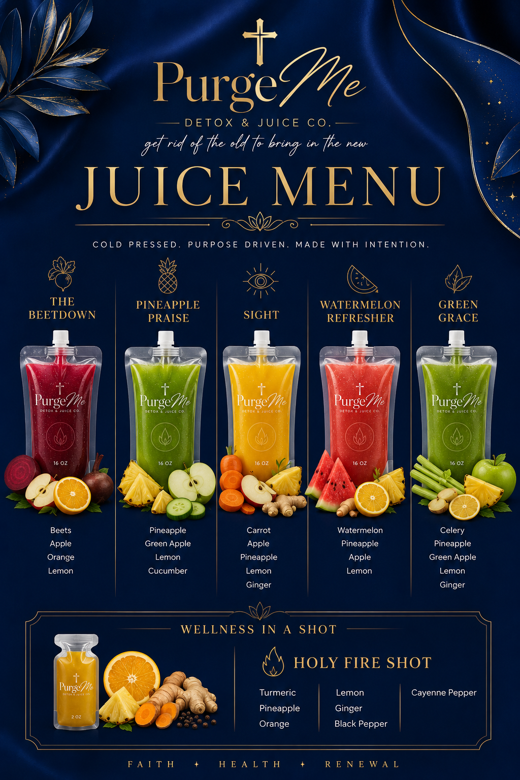PurgeMe Cold-Pressed Juice